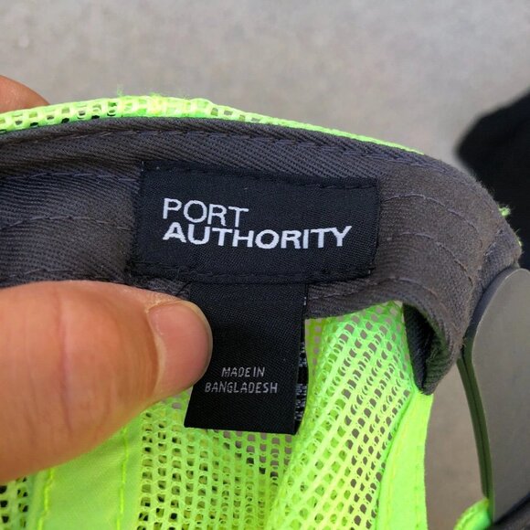 PORT AUTHORITY Ventura County Fairgrounds 2022 Trucker Hat VCF Grey Green Cap - Picture 4 of 6